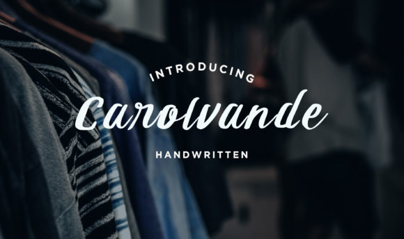 Carolvande: A Handwritten Font That Feels Like Your Brand’s First Smile