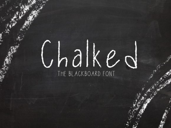 Chalked: A Handwritten Font That Makes Learning Feel Light