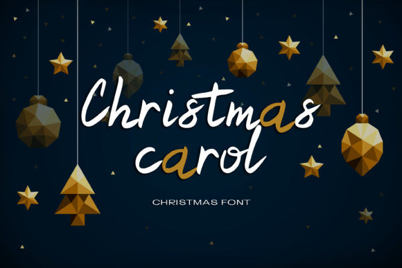 Christmas Carol: A Dreamy Handwritten Font for Campaign Clarity
