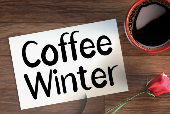 Coffee Winter: A Handwritten Font That Feels Like Home