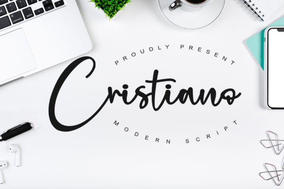 Cristiano: A Modern Script Font That Elevates Real Business Branding