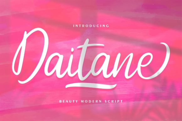 Daitane: A Sweet Handwritten Font for Warm, Memorable Branding