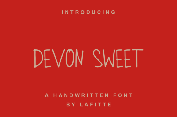 Devon Sweet: A Modern Handwritten Font for Makers