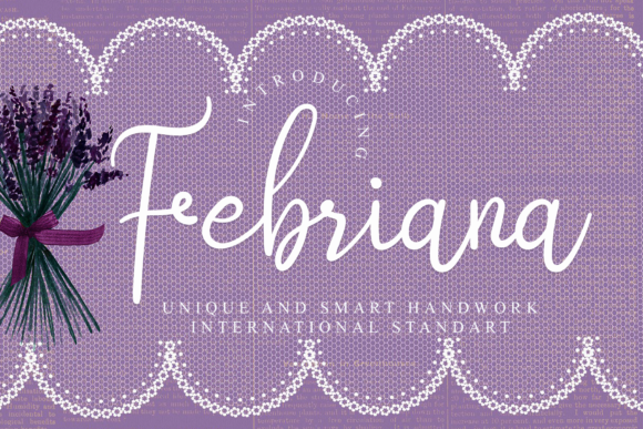 Febriana: A Handwritten Font That Feels Like a Gentle Invitation