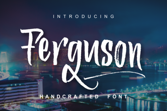 Ferguson: A Handwritten Font That Elevates Real Small Business Branding