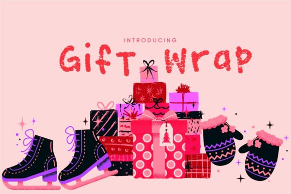 Gift Wrap: A Handwritten Font That Feels Like a Thoughtful Note