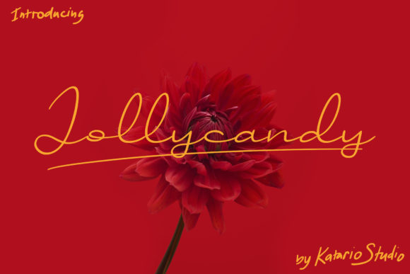 Jollycandy: A Sweet, Handwritten Font That Elevates Real Small Business Branding