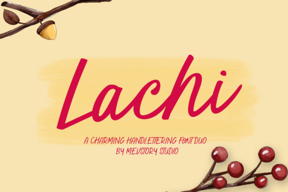 Lachi: A Handwritten Font That Makes Your Brand Feel Thoughtful