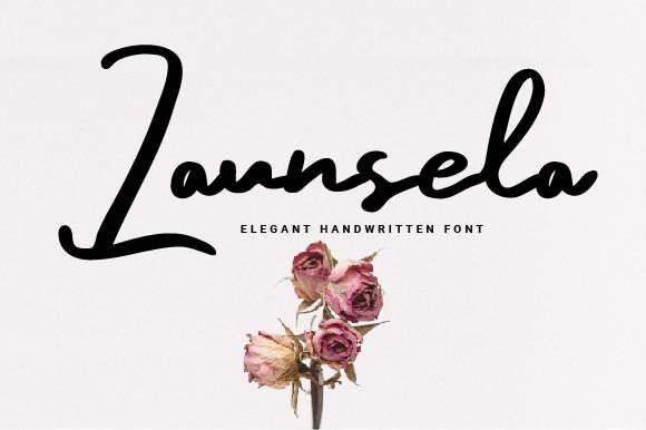 Launsela: A Handwritten Font That Earns Its Space in Real Campaigns