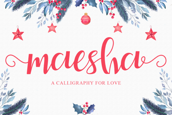 Maesha: A Handwritten Font That Makes Your Campaign Feel Human