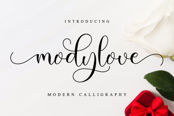 Mody Love: A Romantic Handwritten Font for Editorial Design