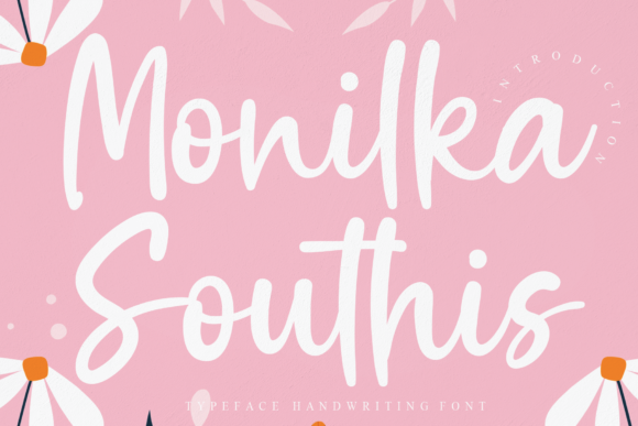 Monilka Southis: A Joyful Handwritten Font for Crafters & Sellers