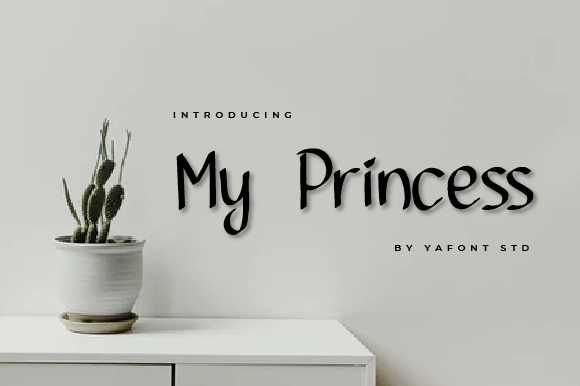 My Princess Font: A Delicate Script for Warm, Human-Centered Web Design