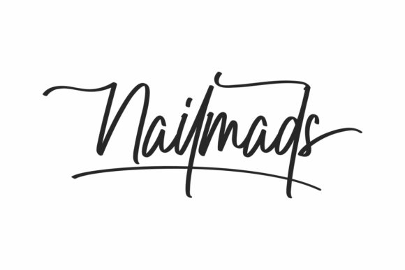 Nailmads: A Modern Handwritten Font for Digital Branding