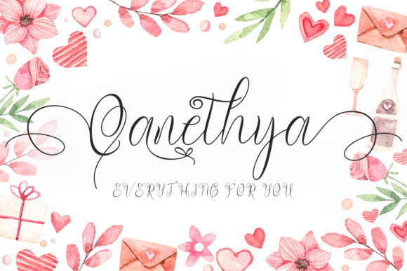 Qanethya: A Delicate Handwritten Font for Thoughtful Digital Branding
