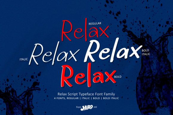 Relax: A Handwritten Font That Feels Human on Every Screen