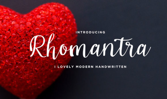 Rhomantra Handwritten Font for Crafters & Sellers