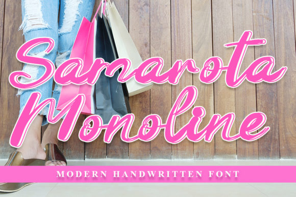 Samarota Monoline: A Delicate Script Font for Thoughtful Editorial Design