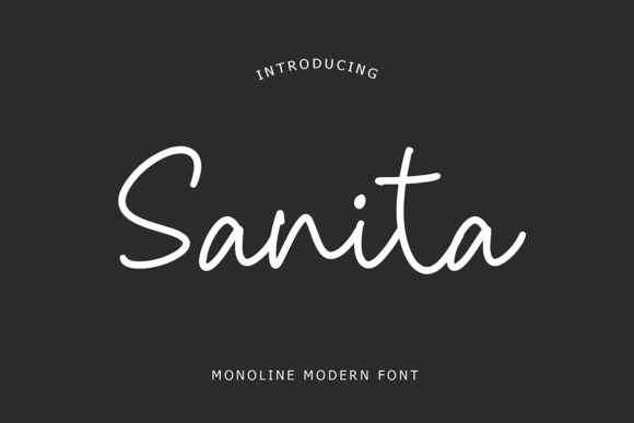 Sanita: A Thoughtful Script Font for Editorial Warmth