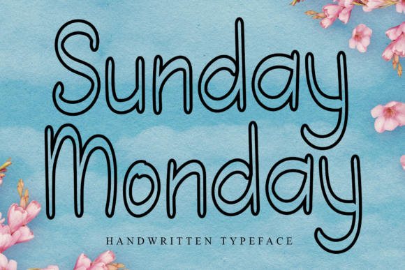 Sunday Monday: A Handwritten Font with Quiet Confidence