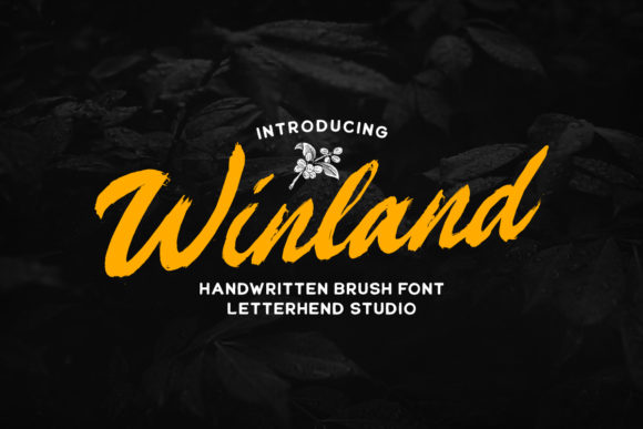 Winland: A Vintage Script Font That Feels Like Hand-Drawn Charm